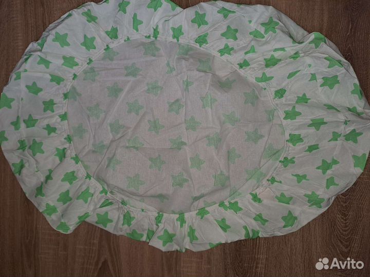 Бортики в детскую кроватку+коврик