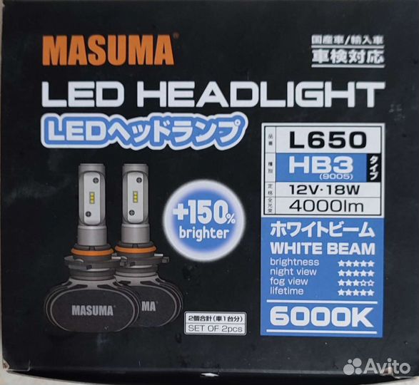 Светодиодные лампы hb3