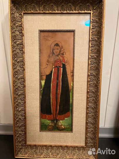 Рябушкин.А.П. Крестьянская девушка