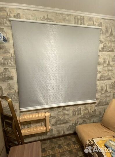 Рулонные шторы блэкаут в коробе R8114