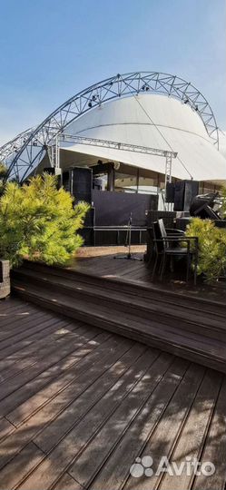 Рупорный звук мощный для клуба