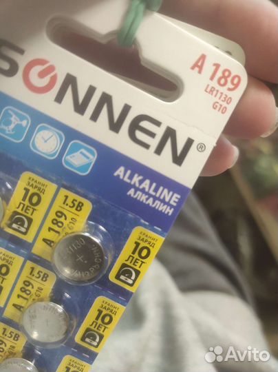 Батарейка lr1130