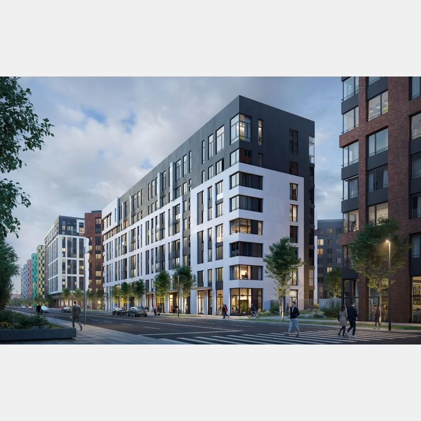 3-к. квартира, 82,2 м², 30/35 эт.