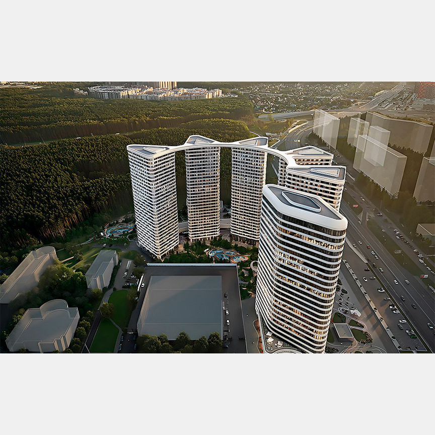 2-к. квартира, 53 м², 24/31 эт.