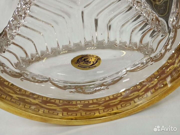 Пепельница, Bohemia, хрусталь