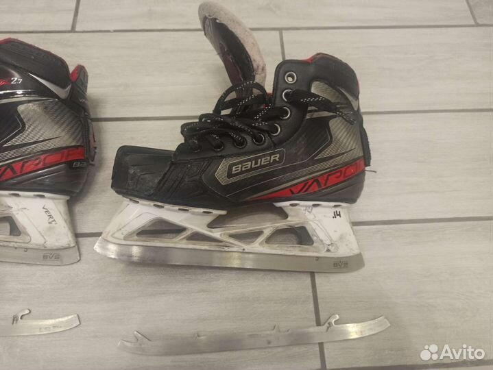 Коньки хоккейные вратарские bauer x2.7 5.5ee