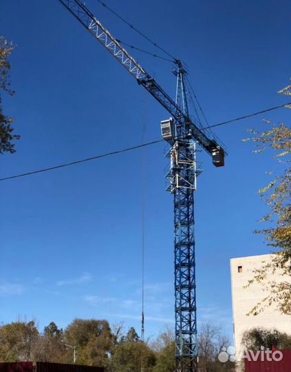 Башенный кран dahan QTZ80 (5613) с оголовком