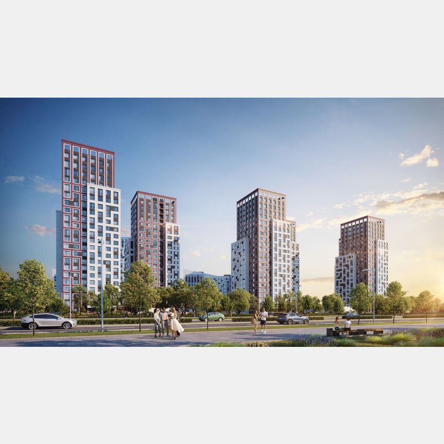 1-к. квартира, 46,3 м², 3/22 эт.