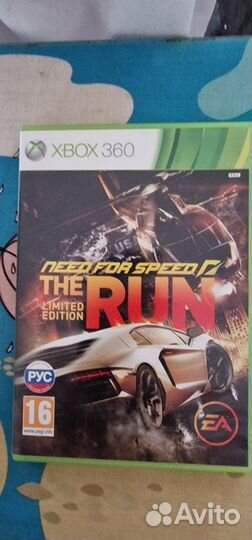 Игра nfs the run на xbox 360