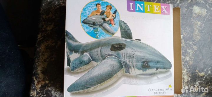 Надувная игрушка, (Акула) размер 173*107