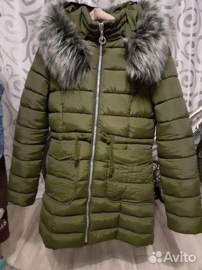 Пуховик зимний женский