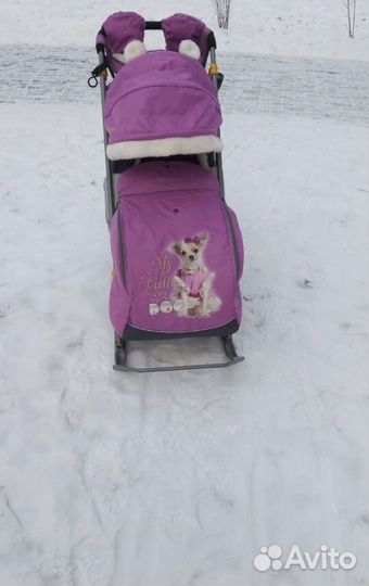 Коляска санки