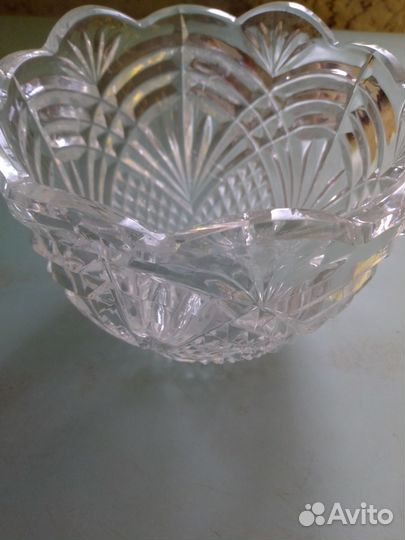 Вазочка хрусталь
