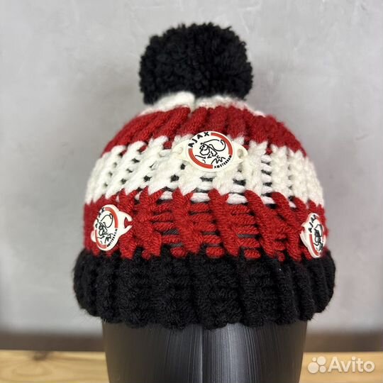 Вязаная Детская Шапка FC Ajax Amsterdam