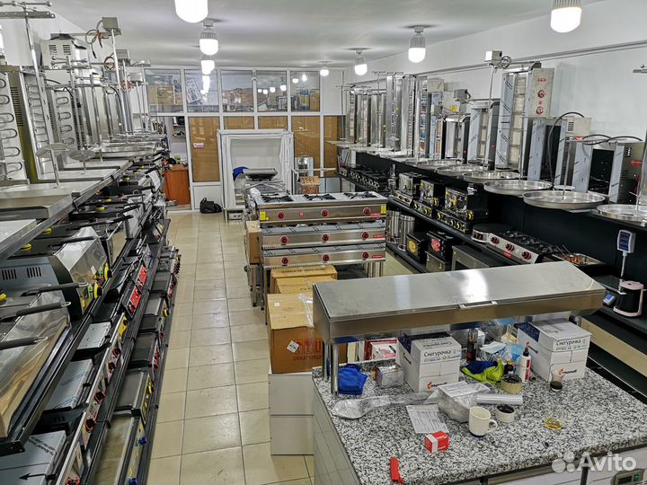Электрический гриль для шаурмы