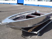 Моторная лодка Wyatboat 390Р новая алюминиевая