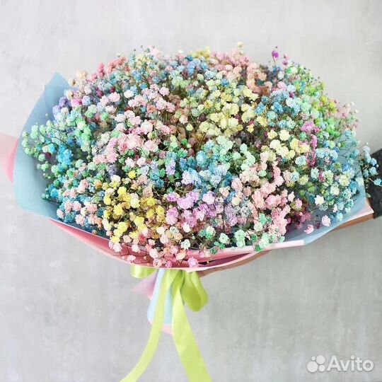 Букеты и композиции из гипсофилы