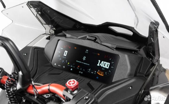 Снегоход Snowcross 1000 SWT 600mm LCD 10.25 черный