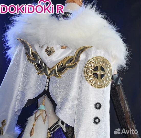 Косплей геншин Е Лань с париком