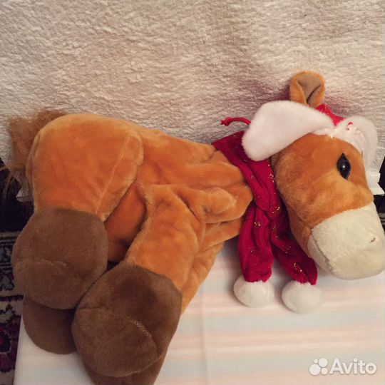 Лошадка на молнии мешочек для подарка