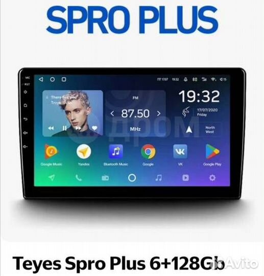 Магнитола Teyes Spro Plus 6/128