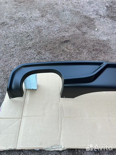 Akrapoviс Задний диффузор BMW X5M F85