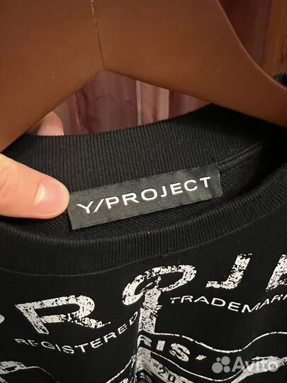 Y/project paris sweatshirt