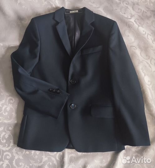 Школьный костюм для мальчика 128 тройка