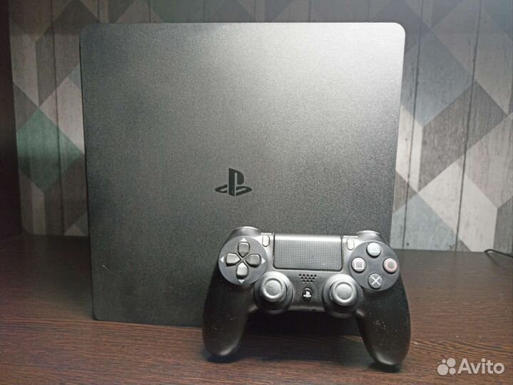 Sony PS4 slim 500гб + игры