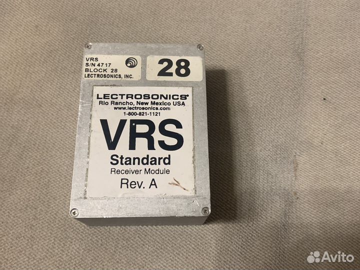 Lectrosonics VRS 28 blok