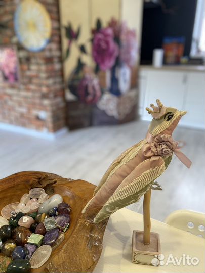 Декоративная Птица Счастья ручная работа