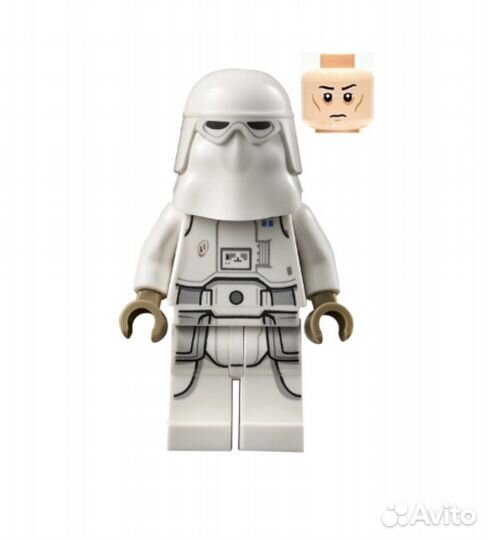 Lego star wars Snowtrooper Commander, Printed Legs