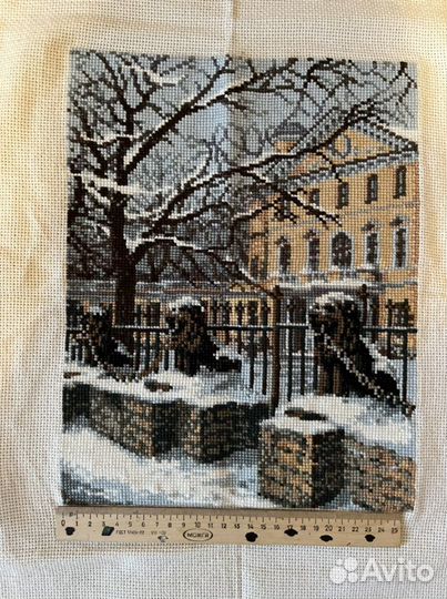 Готовая вышивка крестом