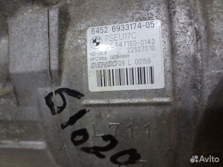 Компрессор кондиционера BMW M3 e92 бмв M3 e92