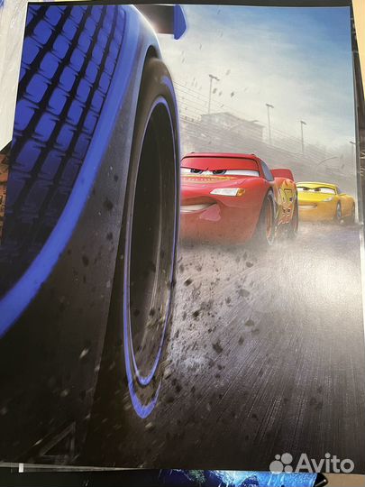 Постер тачки 30*40