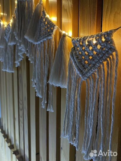 Новогодние игрушки (гирлянда)