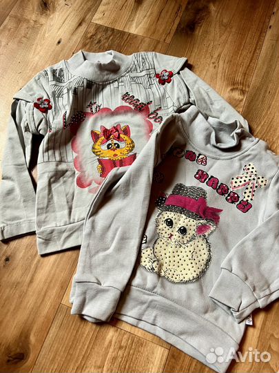 Новые вещи пакетом для девочки