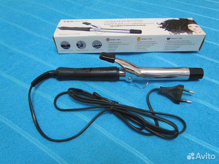 Новые Щипцы Плойка для завивки волос Ves Electric