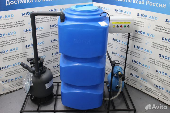 Система очистки сточных вод для автомойки