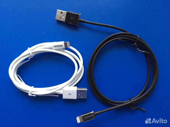 Кабель Lightning MFi 1, 1,8, 3 м для iPhone, iPad