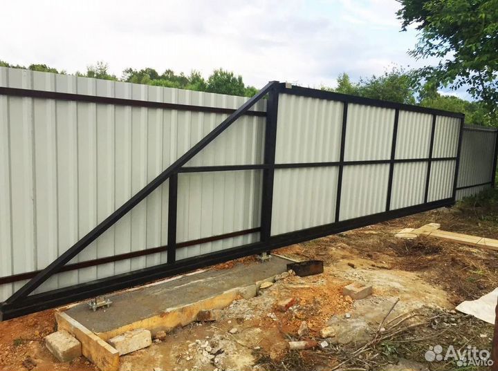 Забор Ворота Строительство забора