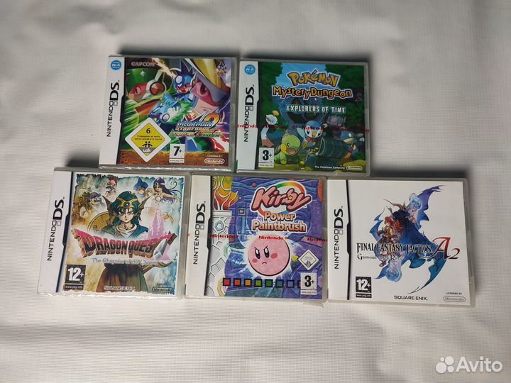 Редкие игры для Nintendo DS, GBA, Vita и т.д