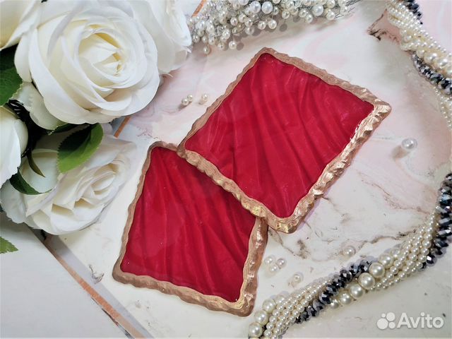 Подставки из эпоксидной смолы