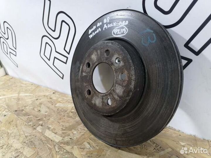 Диск тормозной передний Audi A4 B8 Рестайл