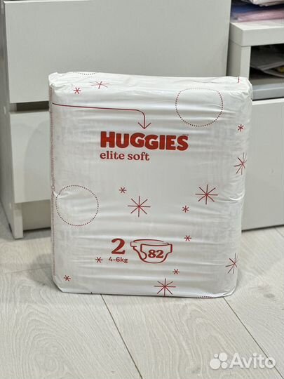 Памперсы huggies elite soft 2