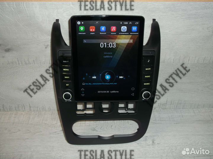 Магнитола LADA Largus Tesla 2/32 Android GPS WiFi