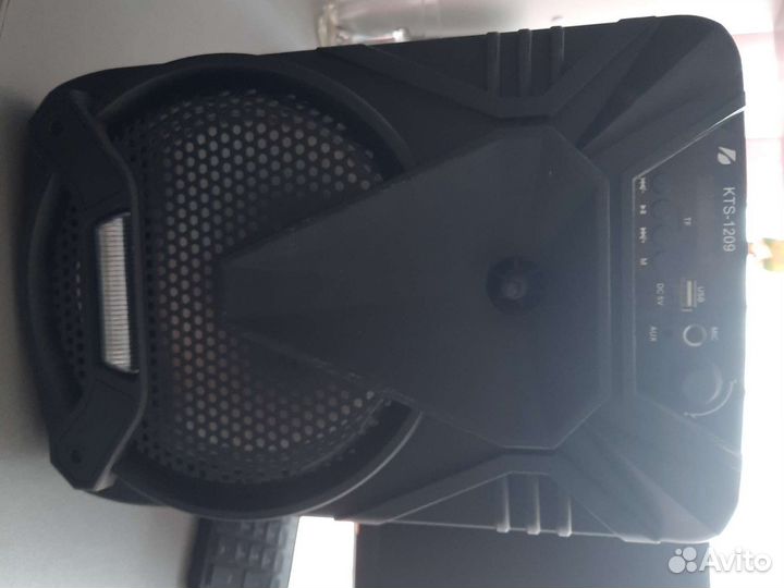 Блютуз колонка большая с микрофоном