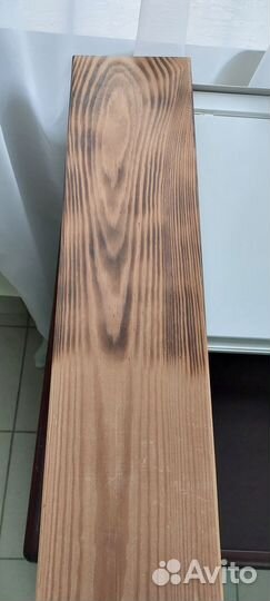 Обоженная доска из термососны