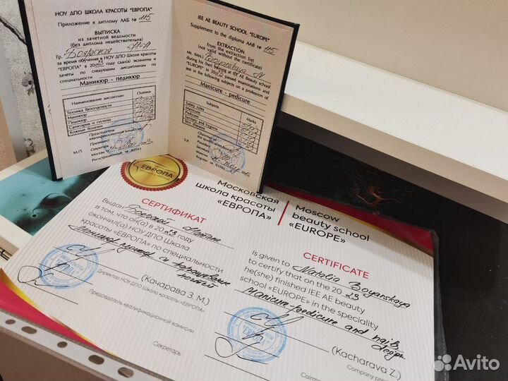 Модель на маникюр