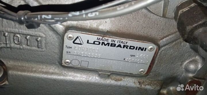 Двигатель Lombardini LDW 1003